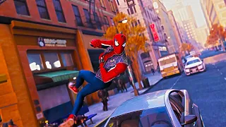 Spider-Man VS Bad Guys - Free Roam Swinging & Combat