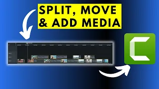 How to Quickly Split, Move All Media in Camtasia 2022