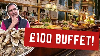 Reviewing the UK'S MOST EXPENSIVE £100 BUFFET! - I Wasn't Impressed!
