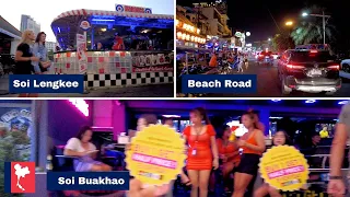 Pattaya - wilder Straßenverkehr und Nachtleben - Thailand 22.01.2023