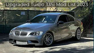 Upgraded Turbo 335i Mod List 2023