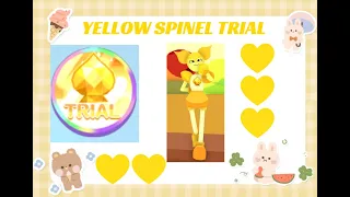 How to get the yellow spinel badge and showcase!