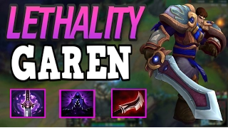 NEW BROKEN FULL LETHALITY BUILD ON GAREN!!! INCREDIBLY FUN BUILD AND OP BUILD!! WITH PENTA KILL!!