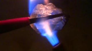 Термолюминесценция флюорита / Fluorite thermoluminescence