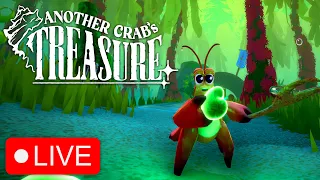 CRAB SOULS! Another Crab's Treasure Gameplay with Josh - 🔴LIVE