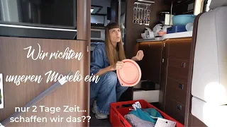 Wir richten unseren Morelo ein I Schaffen wir es wirklich in 2 Tagen?