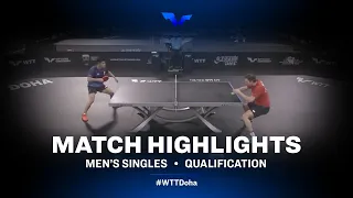 Walther Ricardo vs Tan Lucas | WTT Star Contender Doha 2021 | MS | Qual