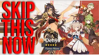 Why You Should NEVER Touch the Dehya + Cyno Rerun Banner: