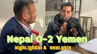 Highlights // Nepal Vs Yemen// Football// World Cup Qualification// Aman Pratap Adhikary