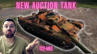 New Auction Tank | T-22 med. Tank Review | World Of Tanks