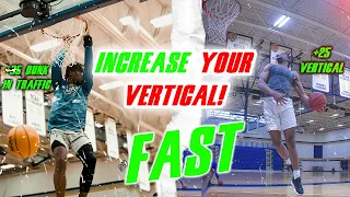 HOW TO INCREASE YOUR VERTICAL JUMP  *FAST*