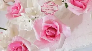 اجمل وردة🤩 تلقايها في كل ورشة خاصه بالورود ولقاطو 🌷راهي  فرصة باه تتعلميها بطريقة ام زيد🌸