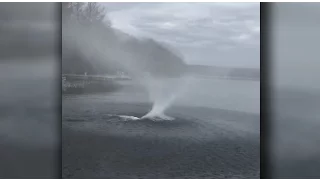 Moosic Lakes Waterspout