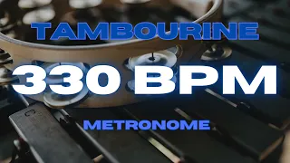 330 BPM - Tambourine Metronome