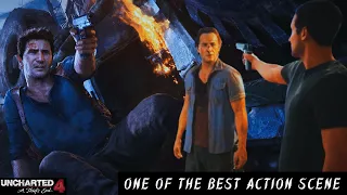 Uncharted 4 A Thief's End | Nathan Drake & Sam Fight With Nadine | One Of The Best Fighting Scene