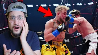 RIGGED! Jake Paul KO vs Ben Askren Boxing fight!! (Jake Paul Brutal KO ROUND 1)