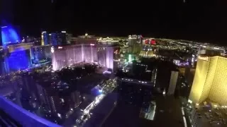 High Roller Ferris Wheel Time Lapse 1 min.