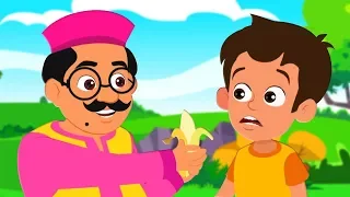 Lalaji Ne Kela Khaya | Hindi Kids Songs | लालाजी नी केला खाया | New Balgeet And Poems | Kids Pomes