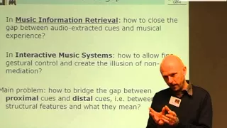 Marc Leman - Embodied music cognition (Connecting Media conference, Hamburg 2006)