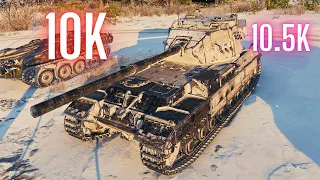 World of Tanks FV215b (183)  10K Damage 9 Kills & FV215b (183)  10.5K Damage