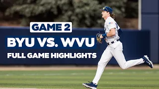 BYU vs West Virginia | FULL GAME HIGHLIGHTS | BYU Baseball | Game 2