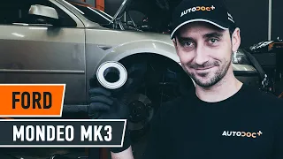 Как заменить передний подшипник ступицы FORD MONDEO MK3 Седан [ВИДЕОУРОК AUTODOC]