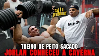 JORLAN VISITOU A CAVERNA !! TREINO DE PEITO SACADO | RAFAEL BRANDÃO