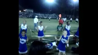 Toddler Girl Falls While Doing Routine With Cheerleaders