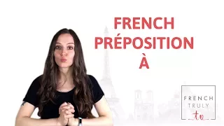 French Préposition À