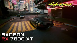 Cyberpunk 2077 2.0 Update - RX 7800 XT 16GB - 1080p - 1440p - 4K - RT ON/OFF - FSR 2 ON/OFF