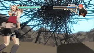 Naruto Shippuden: Ultimate Ninja Storm 2 Sakura & Chiyo Vs Sasori Boss Battle [PC]