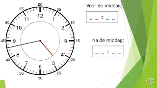 Wiskunde - Kloklezen - Digitaal