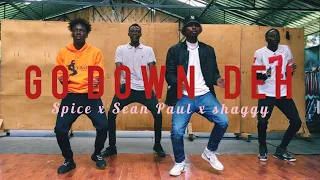 GO DOWN DEH OFFICIAL DANCE VIDEO (spice x Sean Paul x shaggy)