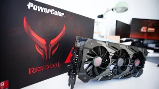 UNBOXING & ETHEREUM Hashrate on a PowerColor Red Devil 5700!