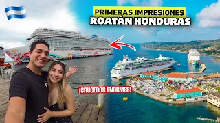 Nuestra PRIMERA VEZ en ROATÁN HONDURAS 🇭🇳😍 ¿Vale la pena? 🤔