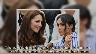 Meghan Markle & Kate Middleton dress flying up in the wind!!!