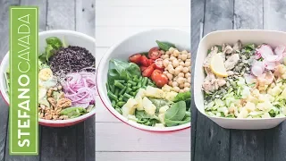 3 idee per le INSALATE UNICHE 🥗 || VIDEO KIT