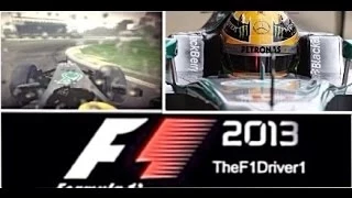 F1 2013 - Australia Race w/ Hamilton