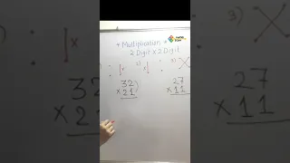 Multiplication trick for 2 by 2 Digit