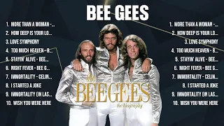 Bee Gees Top Hits Popular Songs   Top 10 Song Collection