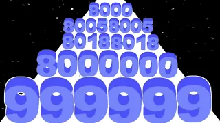 Number Master / Jelly 2048 - (Number Merge Run) New Update, 999999