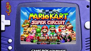 Game Boy Advancekalender 03 - Mario Kart Super Circuit