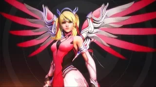 Overwatch Pink Mercy Skin