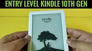 All New Kindle 10th Generation Unboxing And Setup - 2019 Model With Built-in Light