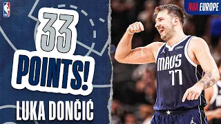 Luka Dončić Triple-Double in Mavs Opener! 🤩 | 33 points Highlights v San Antonio Spurs