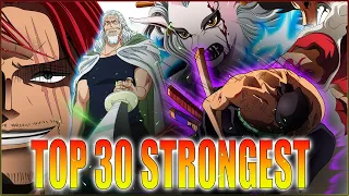 "HANCOCK is STRONGER Than RAYLEIGH" - One Piece TOP 30 STRONGEST DEBATE W/@KingOfLightning