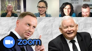 POLITYCY TROLUJĄ SPOTKANIA ONLINE NA ZOOMIE! (AI)