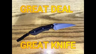 Great Deal EDC Knife, CRKT SPEW