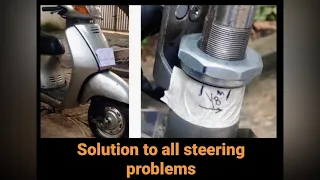 HONDA ACTIVA steering cone set change.( A DIY step-by-step guide)