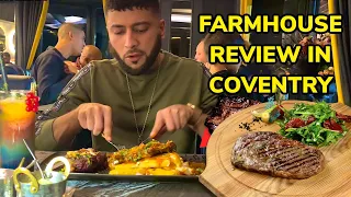 FARMHOUSE FOOD REVIEW IN COVENTRY ENGLAND!! 🇬🇧🥩